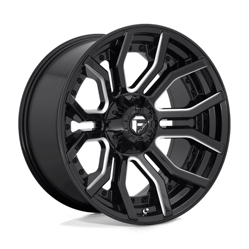 Fuel D711 GLOSS BLACK MILLED 20x10 6x135/6x139.7 Wheels | Offset: -18 | Backspace: 4.79 | Bore: 106.1