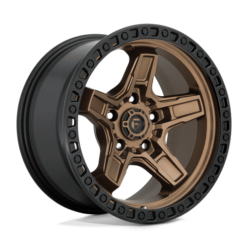 Fuel D699 MATTE BRONZE BLACK BEAD RING 17x9 5x127 Wheels | Offset: -12 | Backspace: 4.53 | Bore: 71.5