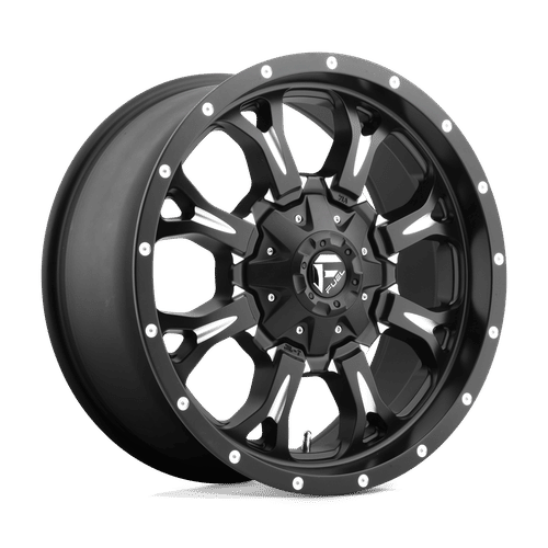 Fuel D517 MATTE BLACK MILLED 20x9 6x135/6x139.7 Wheels | Offset: 20 | Backspace: 5.79 | Bore: 106.1
