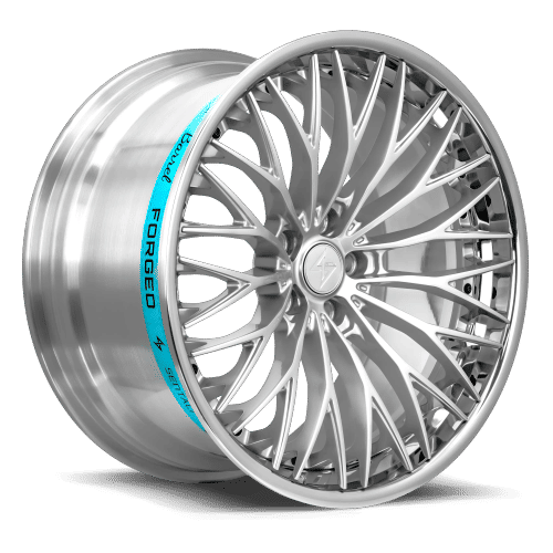 Sentali Barrel Forged SB1 Polished Lip / Hyper Silver Centre 19x9.5 5x120 Wheels | Offset: 25 | Backspace: 6.25 | Bore: 72.6