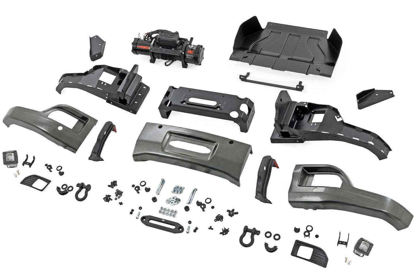 Front FXS Bumper | 12000S | G6M Dark Ash | Chevy Silverado 1500 2WD/4WD (2023-2026)