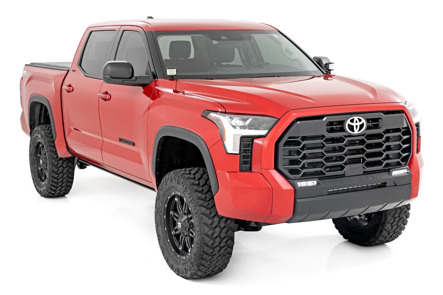 LED Light Kit | Ditch Mount | 2" Black Pair | Spot | Toyota Tundra (22-23)
