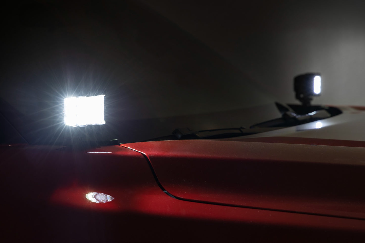 LED Light Kit | Ditch Mount | 2" Black Pair | Spot | Toyota Tundra (22-23)
