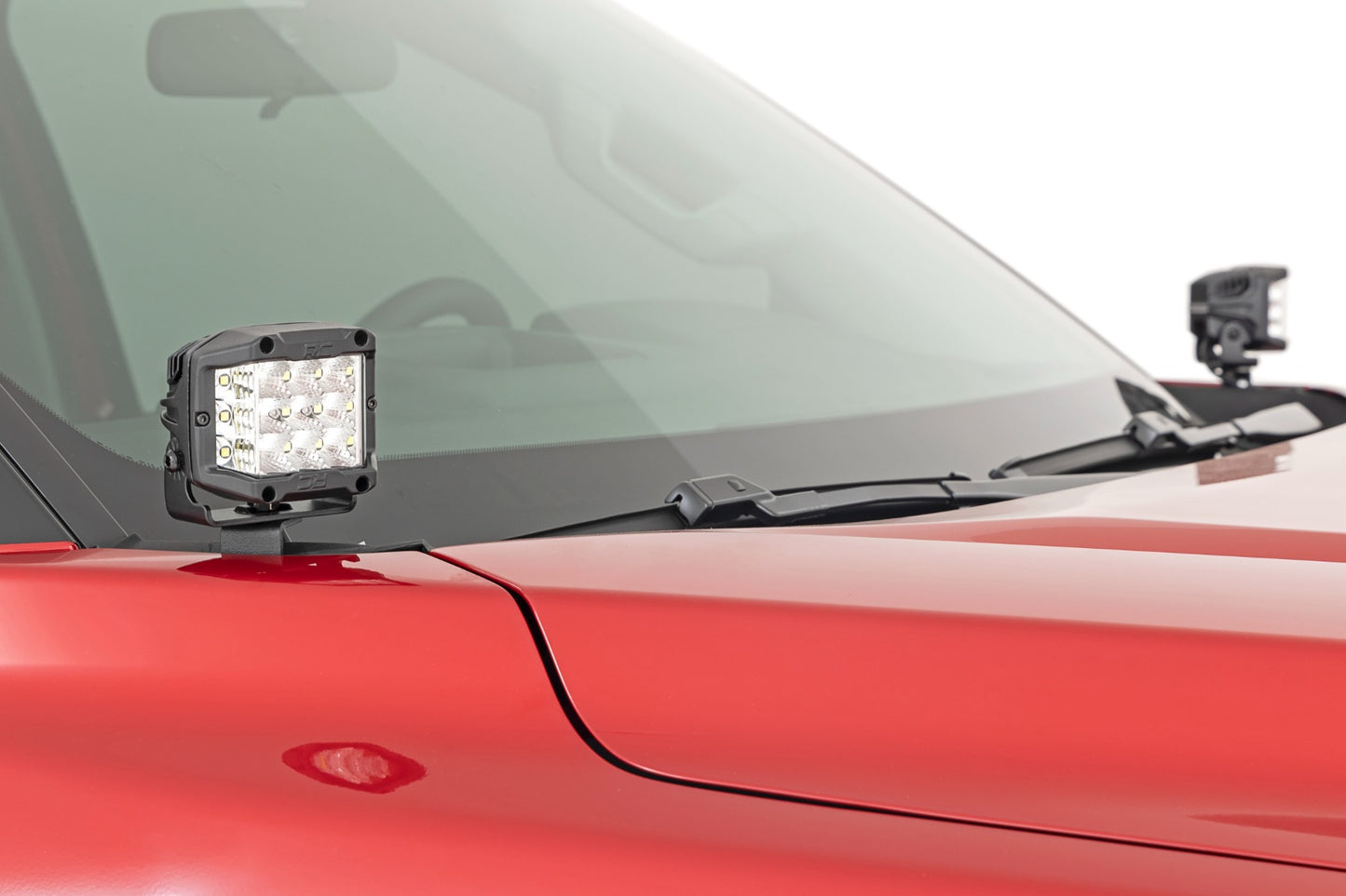 LED Light Kit | Ditch Mount | 2" Black Pair | Spot | Toyota Tundra (22-23)