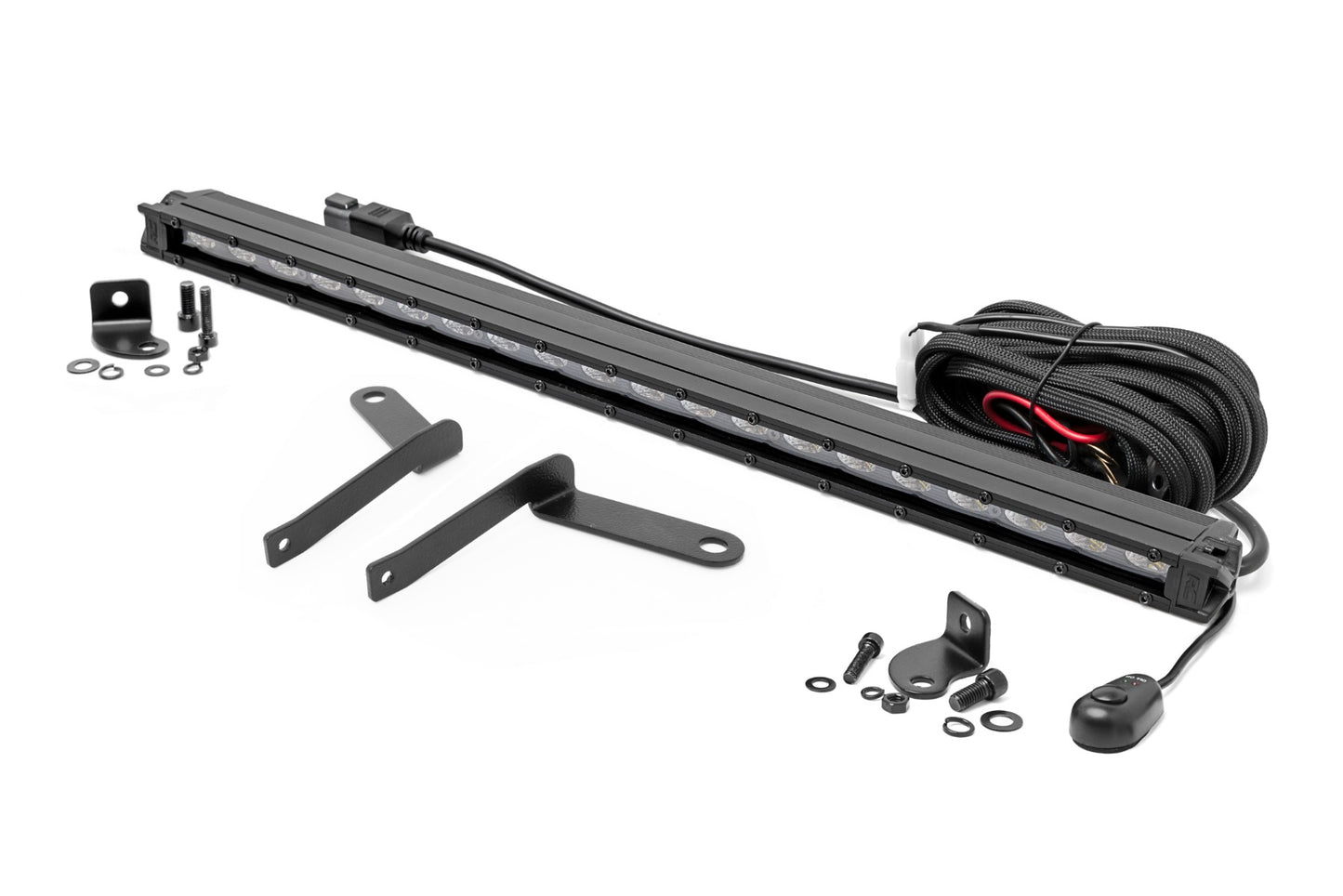 LED Light Kit | Bumper Mount | 20" Black Slim Line | Toyota Tundra (22-23)