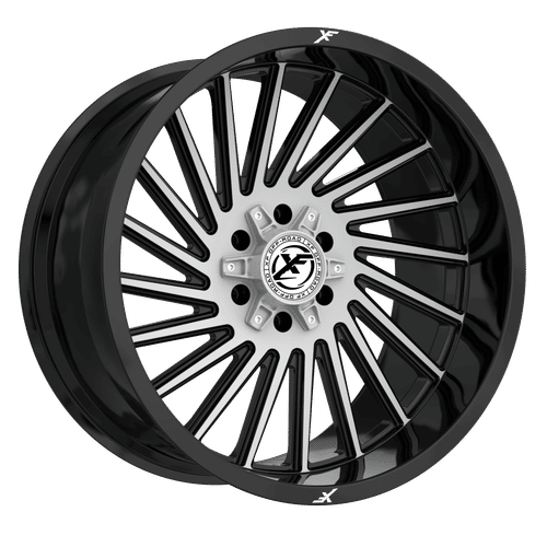 XF OFFROAD XF-239 Black Brushed Dark Tint 20x9 8x165.1/8x180 Wheels | Offset: 12 | Backspace: nan | Bore: 125.2