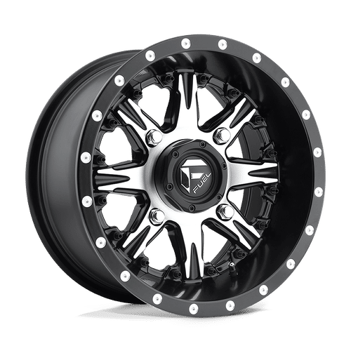 Fuel D541 MATTE BLACK MACHINED 14x7 4x110 Wheels | Offset: 13 | Backspace: 4.51 | Bore: 79.4
