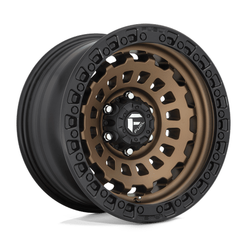 Fuel D634 MATTE BRONZE BLACK BEAD RING 17x9 8x170 Wheels | Offset: -12 | Backspace: 4.53 | Bore: 125.1