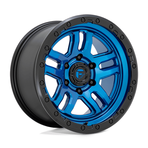 Fuel D790 BLUE WITH BLACK LIP 20x10 6x135 Wheels | Offset: -18 | Backspace: 4.79 | Bore: 87.1