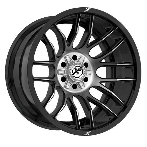 XF OFFROAD XF-232 Titanium Dark Tint 20x10 8x165.1/8x180 Wheels | Offset: -12 | Backspace: nan | Bore: 125.2
