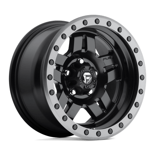 Fuel D557 MATTE BLACK GUN METAL RING 15x8 5x114.3 Wheels | Offset: -18 | Backspace: 3.79 | Bore: 72.56