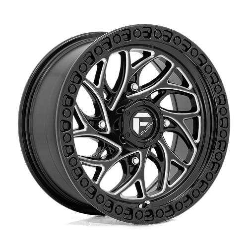 Fuel D741 GLOSS BLACK MILLED 24x7 4x137 Wheels | Offset: 13 | Backspace: 4.51 | Bore: 110.1