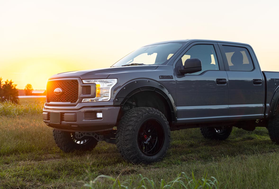 Defender Pocket Fender Flares | G1 Absolute Black | Ford F-150 (15-20)