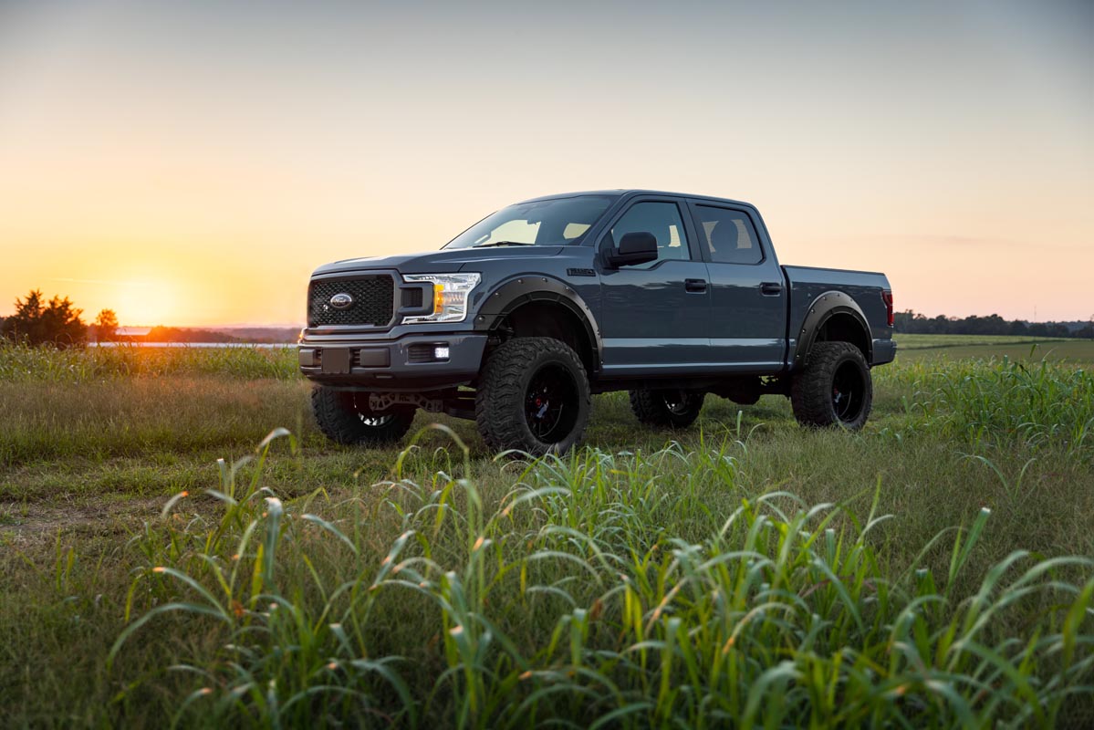 Defender Pocket Fender Flares | G1 Absolute Black | Ford F-150 (15-20)