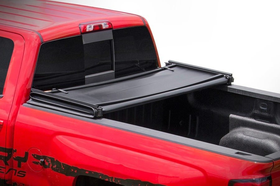 Bed Cover | Tri Fold | Soft | 5'7" Bed | No OE Rail | Toyota Tundra (07-23)