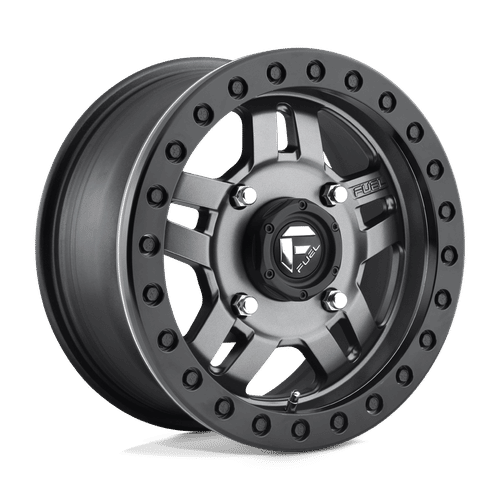 Fuel D918 MATTE GUN METAL 15x7 4x137 Wheels | Offset: 38 | Backspace: 5.5 | Bore: 110.1