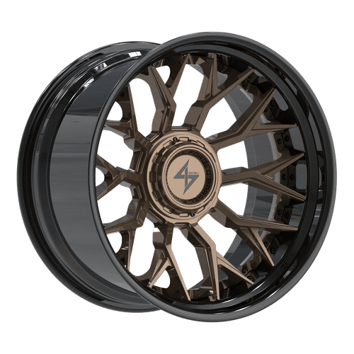 SENTALI BFX BFX2 Gloss Black Lip / Bronze Centre 22x10 6x135/6x139.7 Wheels | Offset: -24 | Backspace: nan | Bore: 106.1
