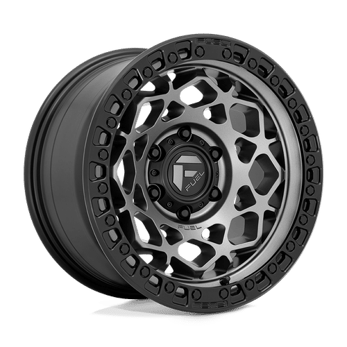 Fuel D784 GUNMETAL WITH MATTE BLACK RING 17x9 6x139.7 Wheels | Offset: -12 | Backspace: 4.53 | Bore: 106.1
