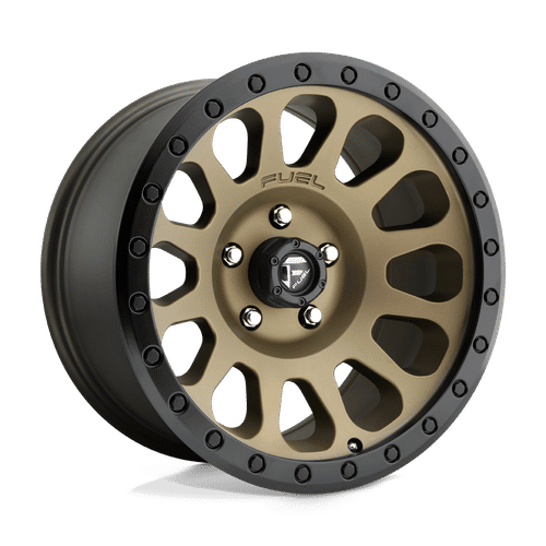 Fuel D600 MATTE BRONZE BLACK BEAD RING 18x9 5x150 Wheels | Offset: 20 | Backspace: 5.79 | Bore: 110.1