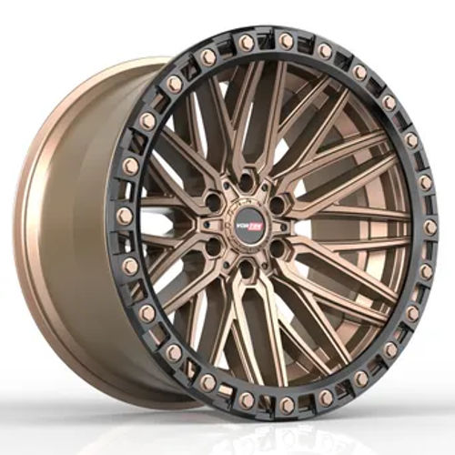 VORTEK VRT-608MBR Matte Bronze Black Bead Ring 20x12 5x127/5x139.7 Wheels | Offset: -44 | Backspace: nan | Bore: 78.1