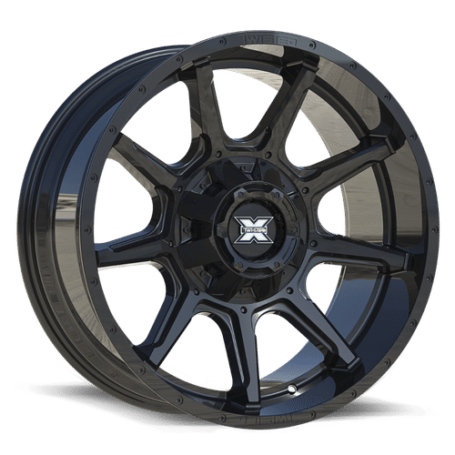 TWISTED OFF-ROAD TW2 Gloss Black 20x10 5x127/5x139.7 Wheels | Offset: -18 | Backspace: 4.75 | Bore: nan