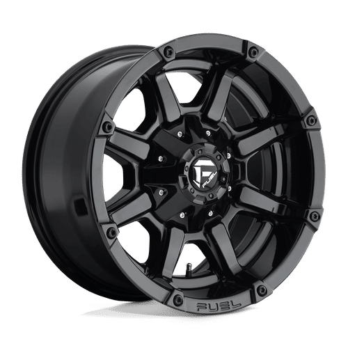 Fuel D575 GLOSS BLACK 17x9 6x135/6x139.7 Wheels | Offset: -12 | Backspace: 4.53 | Bore: 106.1