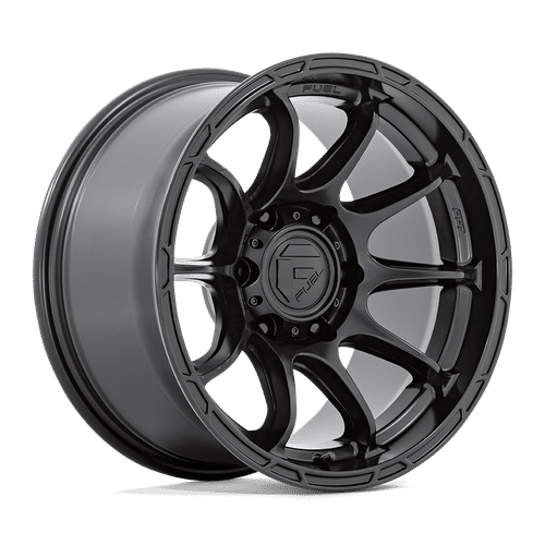 Fuel D791 MATTE BLACK 20x9 5x139.7 Wheels | Offset: 1 | Backspace: 5.04 | Bore: 78.1