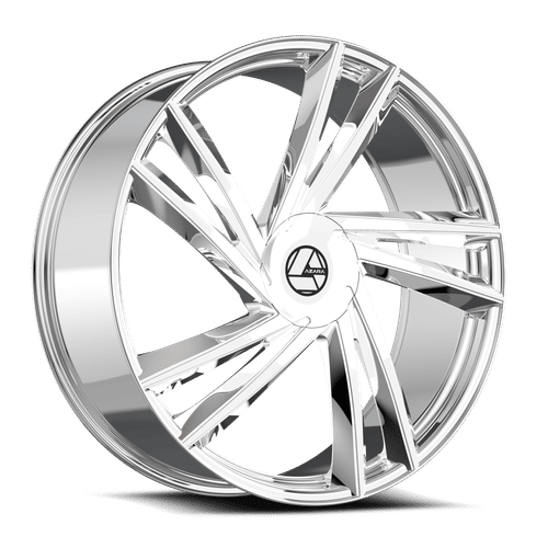 AZARA AZA-529NC Nano Chrome 20x8.5 5x112/5x114.3 Wheels | Offset: 35 | Backspace: 6.25 | Bore: 74.1