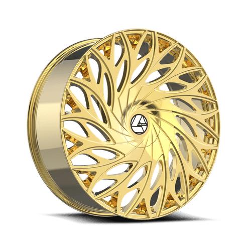 AZARA AZA-525NG Nano�Gold 22x8.5 5x112/5x114.3 Wheels | Offset: 38 | Backspace: 6.25 | Bore: 74.1