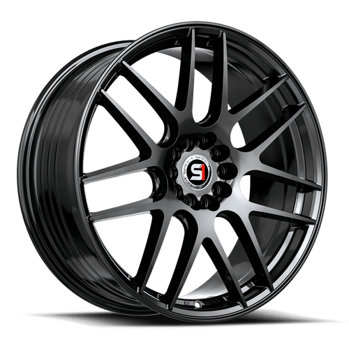 SPEC-1 RACING SP-65 Gloss Black 17x8 5x105/5x114.3 Wheels | Offset: 42 | Backspace: nan | Bore: nan