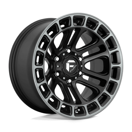 Fuel D720 MATTE BLACK DOUBLE DARK TINT MACHINED 20x10 6x135 Wheels | Offset: -18 | Backspace: 4.79 | Bore: 87.1
