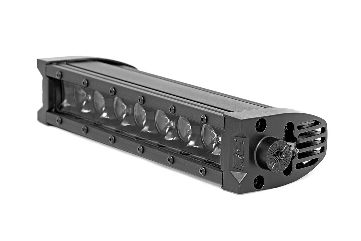 Black Series LED Light Bar | Cool White DRL | 8 Inch | Single Row Pair
