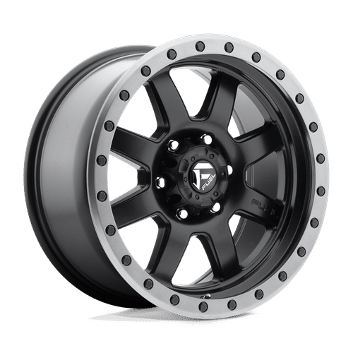 Fuel D551 MATTE BLACK GUN METAL RING 18x10 6x139.7 Wheels | Offset: -12 | Backspace: 5.03 | Bore: 108