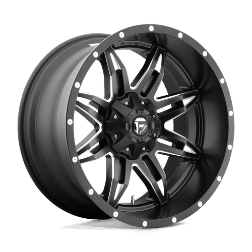 Fuel D567 MATTE BLACK MILLED 17x9 5x114.3/5x127 Wheels | Offset: -12 | Backspace: 4.53 | Bore: 78.1