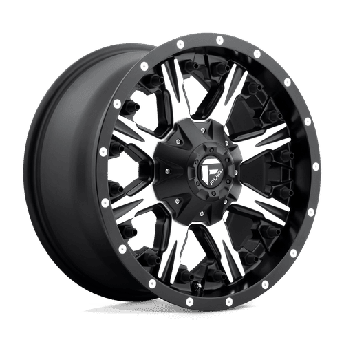 Fuel D541 MATTE BLACK MACHINED 20x9 8x180 Wheels | Offset: 20 | Backspace: 5.79 | Bore: 125.1