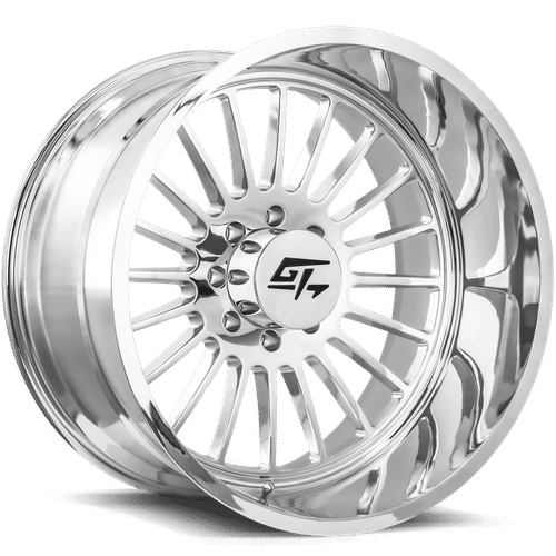 GT OFFROAD Strike Chrome Chrome 24x12 8x165.1 Wheels | Offset: -44 | Backspace: 4.75 | Bore: 125.2