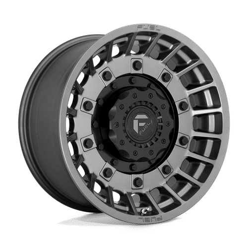 Fuel D726 MATTE ANTHRACITE AND BLACK 20x10 8x180 Wheels | Offset: -18 | Backspace: 4.79 | Bore: 124.2