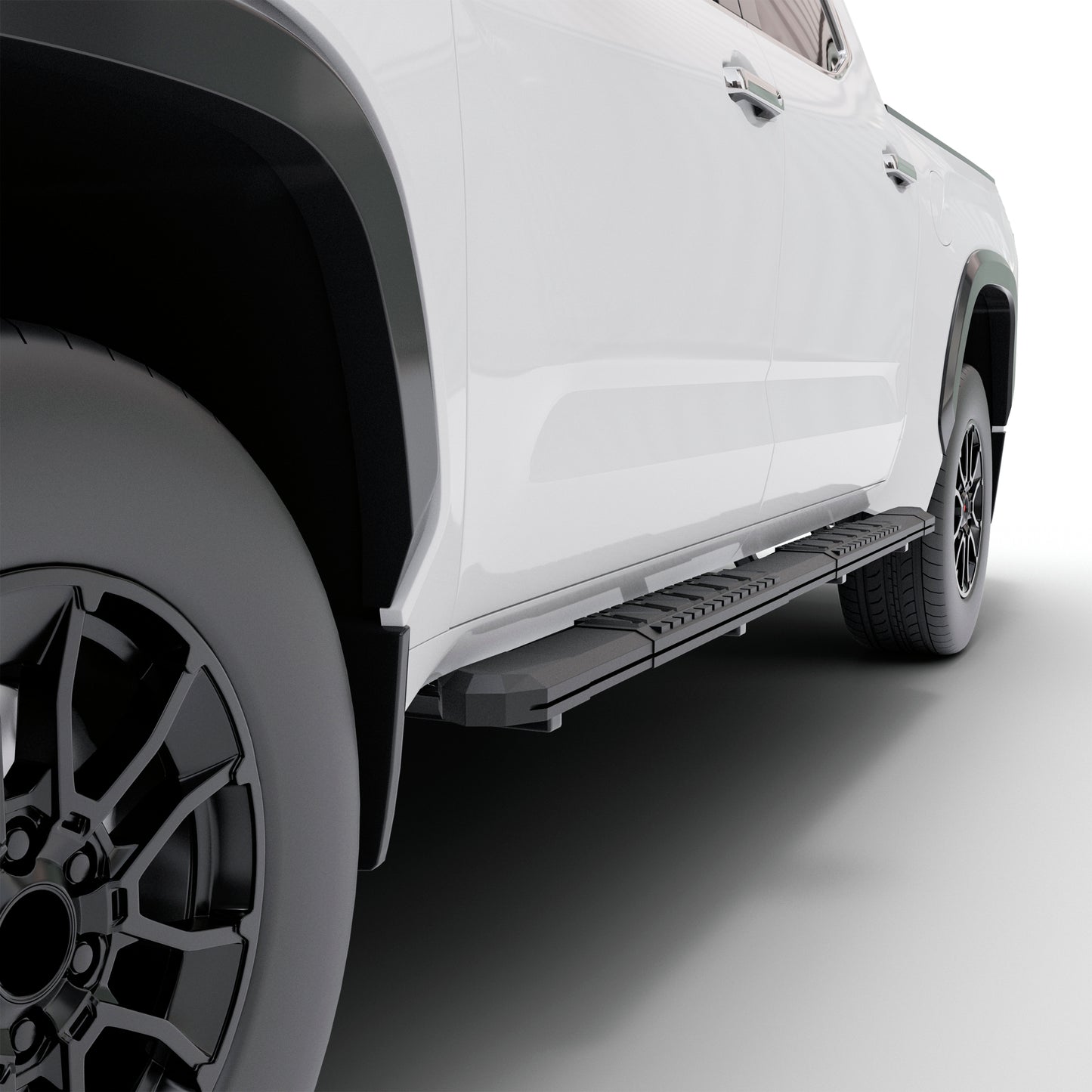 Vanguard Black Powdercoat Side Steps & Running Boards Running Boards Running Board for 2022-2025 toyota tundra