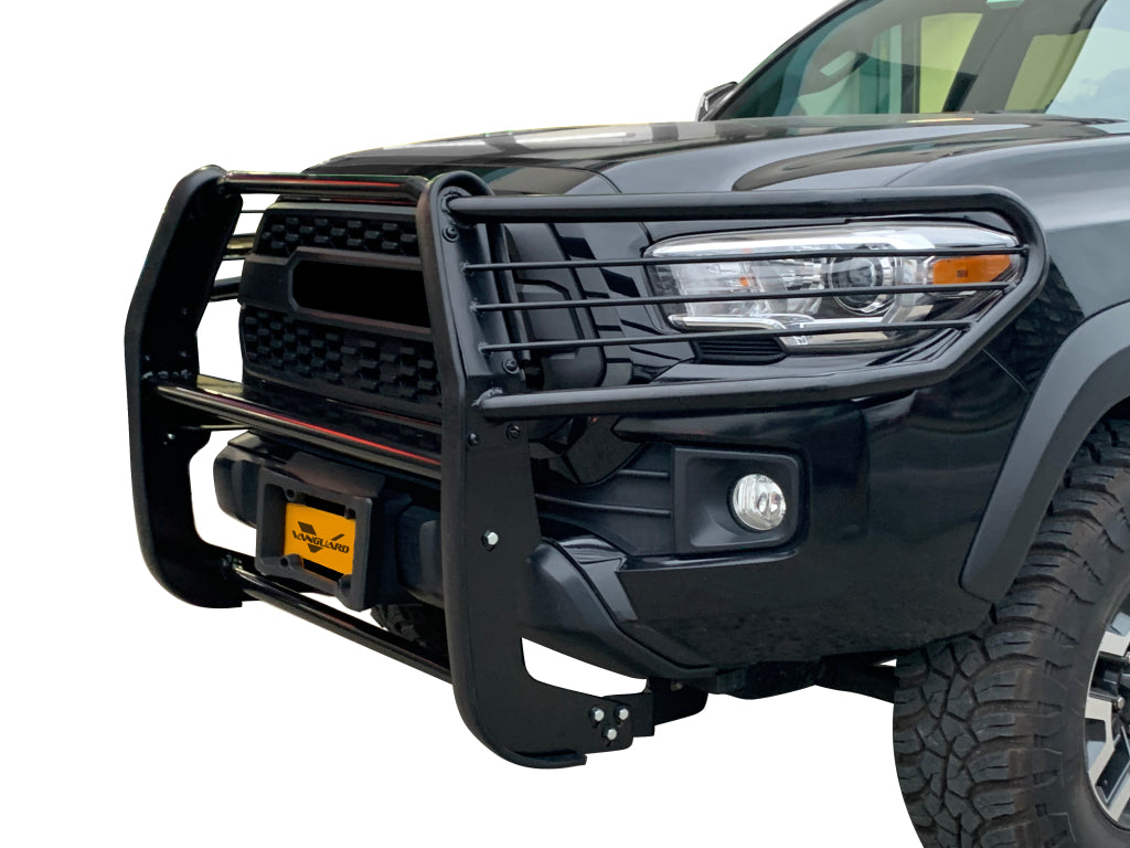 Vanguard Black Powdercoat Front Guards Brush Guards Bumper Guard for 2016-2023 toyota tacoma