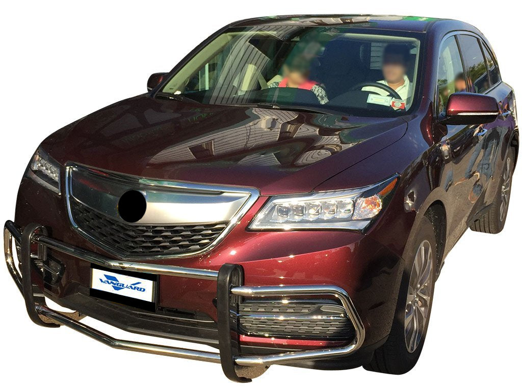 Vanguard Stainless Steel Front Guards Front Runners Bumper Guard for 2016-2022 honda pilot nan
