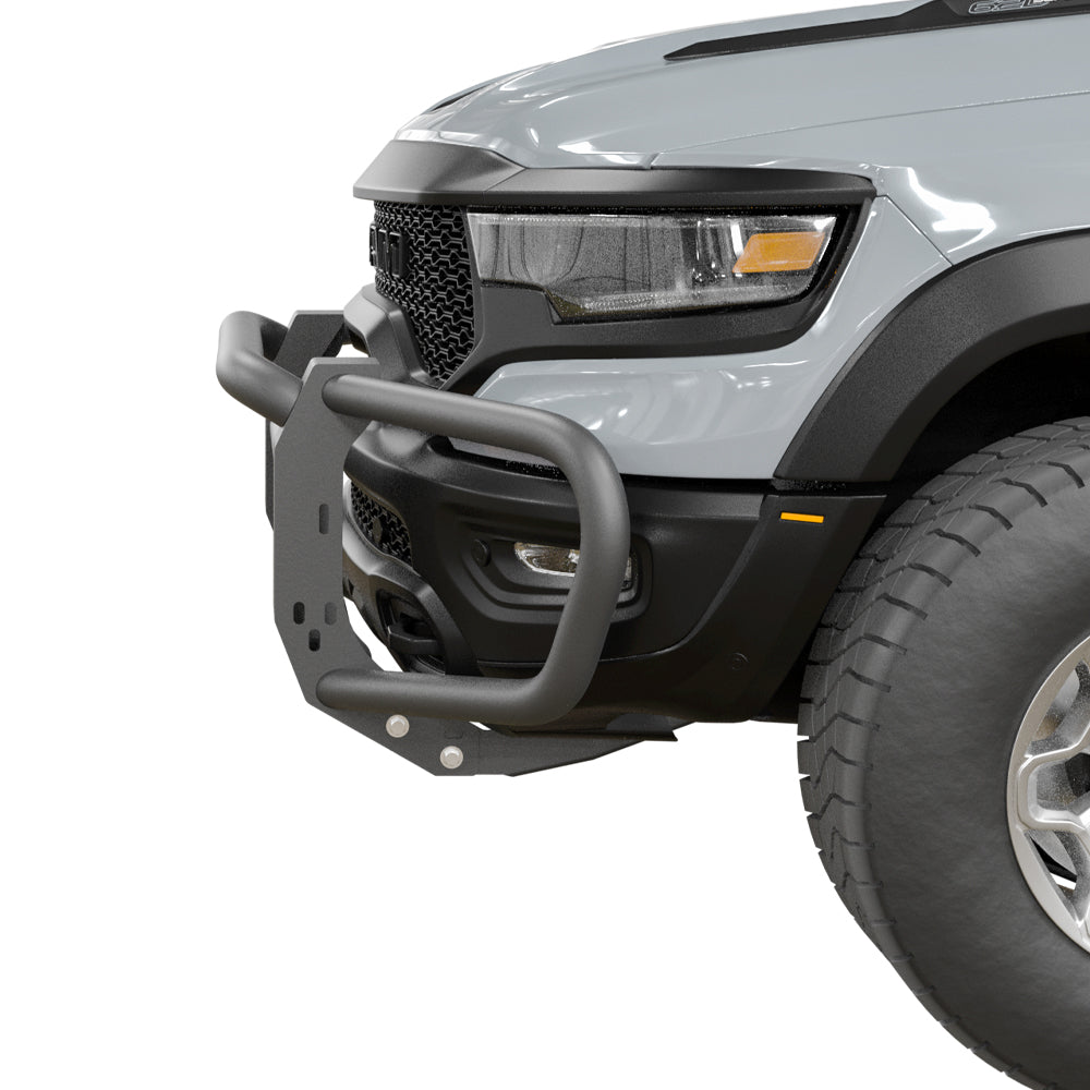 Vanguard Black Powdercoat Front Guards Front Runners Bumper Guard for 2011-2018 ram 1500 nan