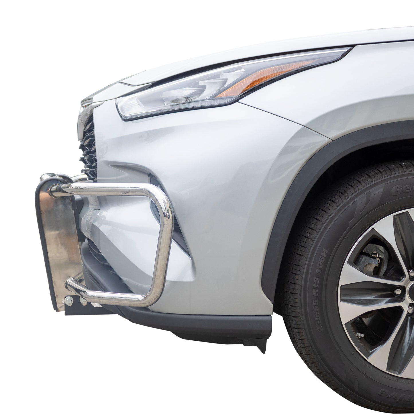 Vanguard Stainless Steel Front Guards Front Runners Bumper Guard for 2021-2025 toyota sienna