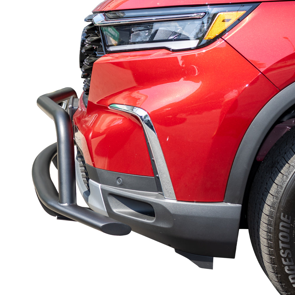 Vanguard Black Powdercoat Front Guards Front Runners Bumper Guard for 2023-2024 honda pilot
