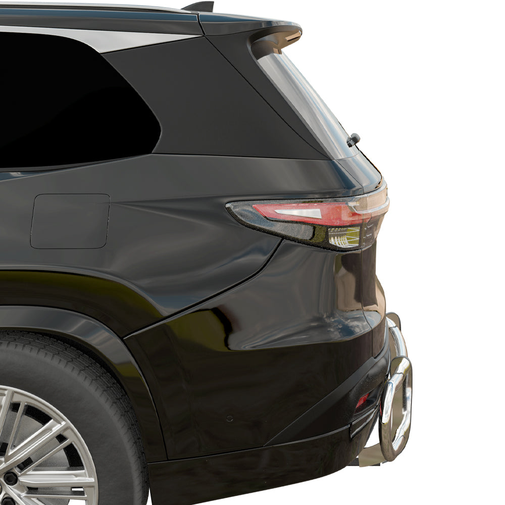 Vanguard Stainless Steel Rear Guards Rear Bumper Guards Bumper Guard for 2024-2025 lexus tx350
