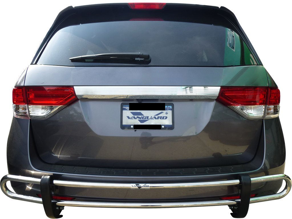 Vanguard Stainless Steel Rear Guards Rear Bumper Guards Bumper Guard for 1999-2017 honda odyssey nan