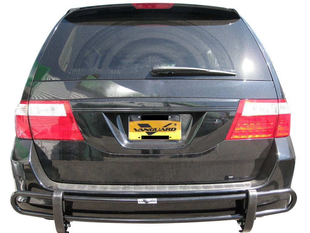 Vanguard Black Powdercoat Rear Guards Rear Bumper Guards Bumper Guard for 1999-2017 honda odyssey nan