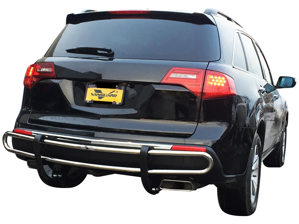 Vanguard Stainless Steel Rear Guards Rear Bumper Guards Bumper Guard for 2013-2018 acura rdx nan