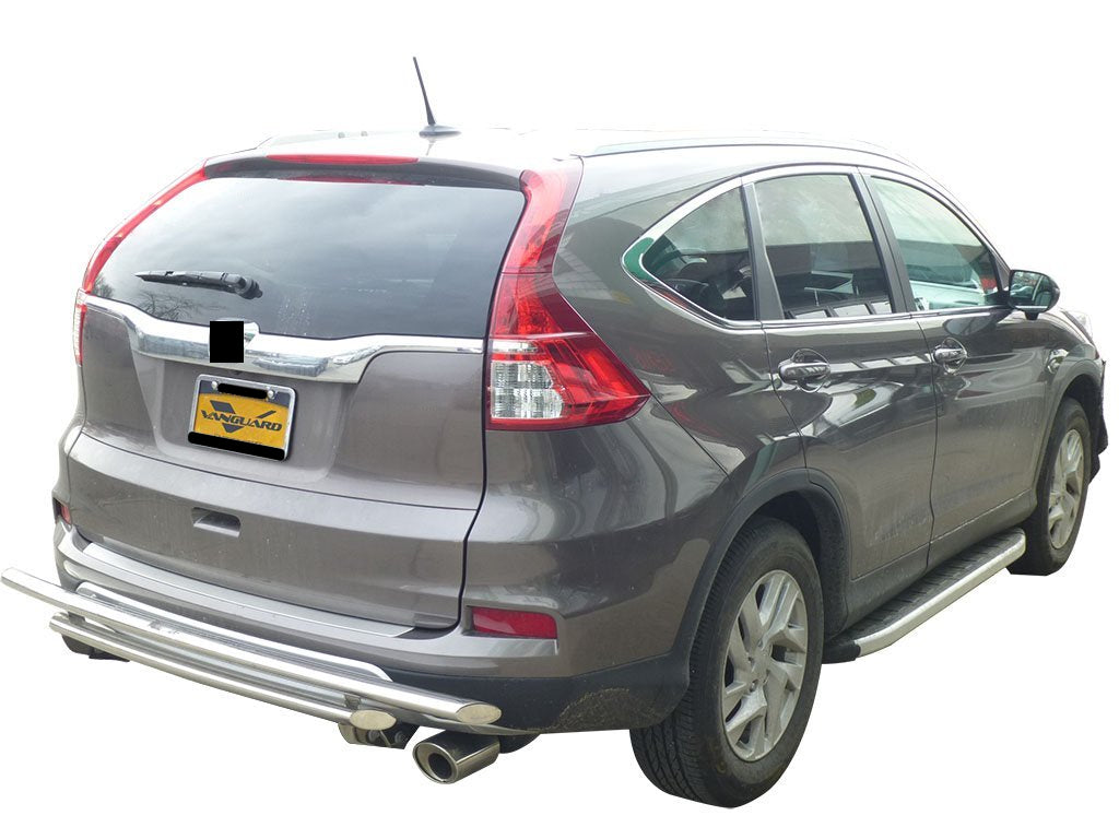 Vanguard Stainless Steel Rear Guards Rear Bumper Guards Bumper Guard for 2012-2016 honda cr-v nan