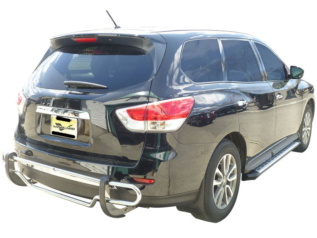 Vanguard Stainless Steel Rear Guards Rear Bumper Guards Bumper Guard for 2016-2022 lexus rx350 nan