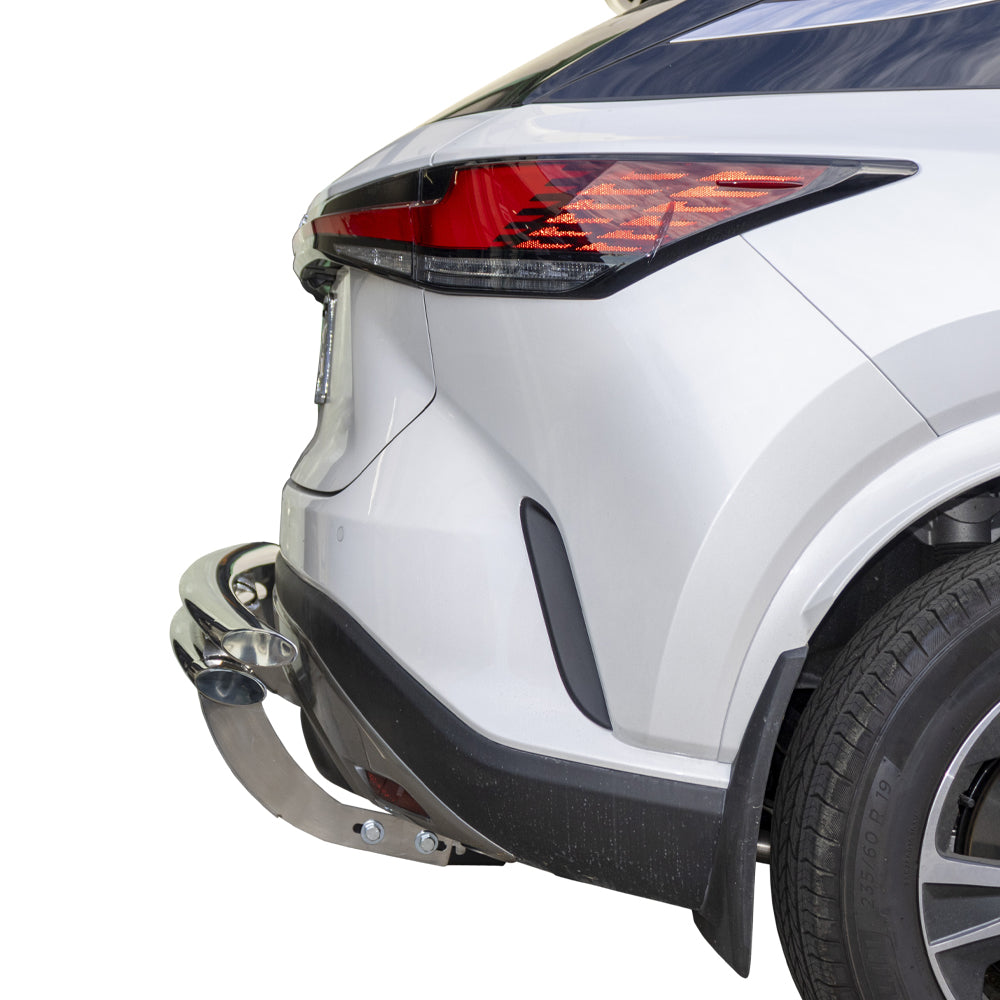Vanguard Stainless Steel Rear Guards Rear Bumper Guards Bumper Guard for 2023-2024 lexus rx350
